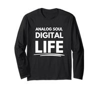 Analog Soul, Digital Life Long Sleeve T-Shirt
