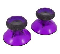 Analog Stick Thumbsticks Joystick Cap for Xbox One Controller Mushroom Cap Rubber Cover (Clear Purple)
