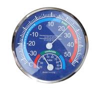 Analog Thermometer Hygrometer for Indoor Home Office Baby Room High Accuracy Temperature Humidity Detector Sensor Meter for Indoor Home Baby Room Office Wall Mount Analog English Version