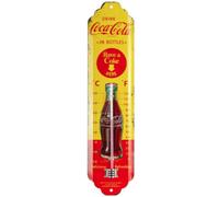 Analog Thermometer Indoor Exterior Coca-Cola 6, 5x1, 5x28 CM