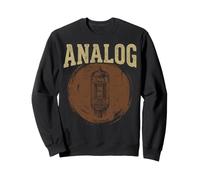 Analog Vintage Vacuum Tube Electronics Retro Design Sweatshirt