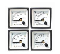Analog Voltmeter, 1pc 99T1-V AC Voltmeter 48x48mm Multiple Voltages(450V)