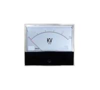 Analog Voltmeter, 59C2 DC Voltmeter Analog Meter 1kV to 100kV 100uA to 1mA Multiple Ranges(DC 12kV 1mA)