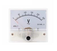 Analog Voltmeter Panel Meter Gauge Voltage Tester for Circuit Testing Mechanical Equipment 0-150V 250V 450V Voltage Power Tester Meter Gauge Monitor Checker Detector