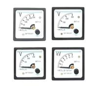 Analog Voltmeter, Pointer Analog AC Voltmeter 99T1 48x48mm 100V 150V 250V 300V 450V 500V 10kV 12kV(AC150V)