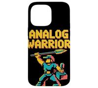 Analog Warrior Pop Culture Retro Video Game Case for iPhone 14 Pro Max