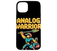 Analog Warrior Pop Culture Retro Video Game Case for iPhone 15 Plus