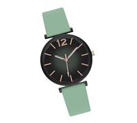 Analog Watch - Easy Read Watch, Second Hand Watch | Women's Analog Watch, Watch with Breathable Band, Analog Wristwatch with Band and Breathable Second Hand, verde, Consulte la descripción, See