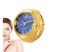 Analog Watch - Mini Time Display, Fashion Watch, Unisex Finger Accessory | Vintage Style Clock Jewelry, Accurate Movement for Graduation, Holiday, Christmas, Gift Giving