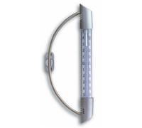 Analog Window Thermometer Temperature Meter With Stainless Steel Bracket