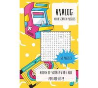 Analog Word Search Puzzles: Hours of Screen Free Fun For All Ages