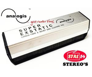 Analogis Brush 2 Super ExStatic Vinyl Brush Carbon Fibers + Velvet