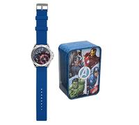 Analogue Quartz Wrist Watch for Kids 25cm of Avengers Character with Adjustable Strap - Round Dial Kids Watch, Best Gift for Boys 4+ Years
