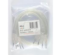 Analogue Solutions LED CV Cable 60 cm Patch Cables with Light-Emitting Plugs (Pack of 5)