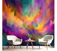 ANALTIRCE 3D Effect Photo Wallpaper Dreamy Clouds 400×280cm Mural Panoramic Wall Tapestry,Large Fantasy Landscape Photo Mural Bedroom Eco-Friendly Wallpaper Decoration