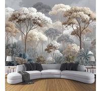 ANALTIRCE 3D Wall Mural Ancient Rainforest Print Photo Wallpaper, Luxury Non-Woven Wall Decoration Poster Picture Mysterious Plants Design Modern Mural for Living Room Bedroom