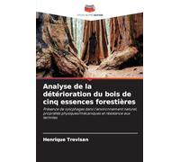 Analyse de la détérioration du bois de cinq essences forestières: Présence de xylophages dans l'environnement naturel, propriétés physiques/mécaniques et résistance aux termites