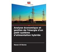 Analyse économique et gestion de l'énergie d'un petit système d'alimentation hybride