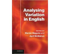 Analysing Variation in English