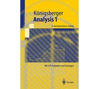 Analysis 1 (Springer-Lehrbuch)