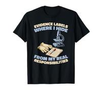 Analysis - Crime Evidence Forensic Technician T-Shirt