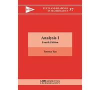 Analysis I: 1 (Texts and Reading in Mathematics)