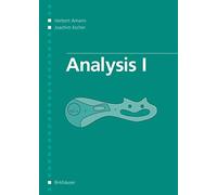 Analysis I