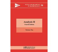 Analysis II: 2 (Texts and Reading in Mathematics)
