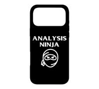 Analysis Ninja Funny Data Commercial Financial Analyst Joke Case for iPhone 17 Pro Max