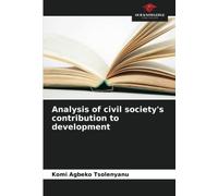 Analysis of civil society's contribution to development