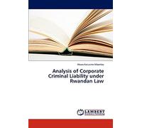 Analysis of Corporate Criminal Liability under Rwandan Law