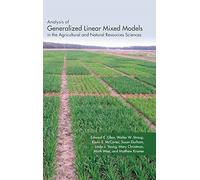 Analysis of Generalized Linear Mixed Models in the Agri - HardBack NEW Gbur, Edw