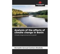 Analysis of the effects of climate change in Benin: Climate change and economic growth