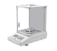Analytical Balance Electronic Digital Scale, 220g/0.0001g Accuracy, G/ct/oz Measurement, Includes 200g Calibration Weight and Windshield Cover for Laboratories and Industries
