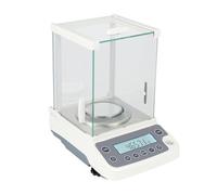 Analytical Balance Scale Digital, Precision 0.0001g Lab Analytical Balance With LCD Display and RS232 Interface, A Variety Of Unit Installation for Schools, Laboratories, and Parts Testing