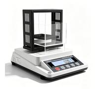 Analytical Balance With Automatic Calibration, 210g X 0.001g, Lab Science Electronic Balance, G/oz/ct Weighing Units, Density Specific Gravity Frame