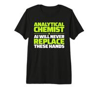 Analytical Chemist Never Replace Premium T-Shirt