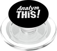 Analyze THIS! Bold Typographic PopSockets PopGrip for MagSafe