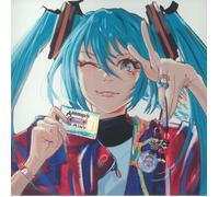 ANAMANAGUCHI/HATSUNE MIKU - Miku - TEAL MARBLED VINYL LP + MP3