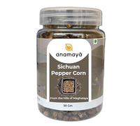 Anamaya Sichuan Peppercorns 50g | Szechuan Peppercorn |szechuan pepper corns | Grown in North East India | Packed in an aesthetic reusable jar |