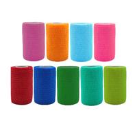 ANAMPION Self-Adhesive Bandage 9 Rolls 7.5 cm x 4.5 m Bandage Material