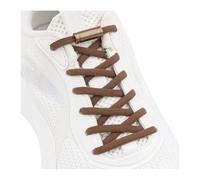 anan520 Elastic Shoe Laces for Kids and Adults Sneakers,Elastic No Tie Shoelaces, Brown 1, 47 inches
