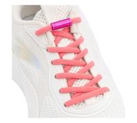 anan520 Elastic Shoe Laces for Kids and Adults Sneakers,Elastic No Tie Shoelaces, Neon Red 1