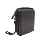 ANANGE Guitar Picks Holder Waterproof Guitar Pick Holder Bag Plectrum Case Portable Guitar Picks Storage Bag(Black-Leather)