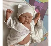 Anano 20 Inch Full Silicone Realistic Reborn Baby Doll Boy - Lifelike Posable Baby Reborn Doll With Accessories, Real Life Full Body Silicone Babys Dolls For Kids Role Playing & Xmas Gift