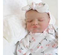 Anano 45cm Avatar Reborn Baby Dolls Silicone Full Body Luminescent Extraterrestrial Realistic Avatar Reborn Doll with Blue Skin Anatomically Correct Avatar Baby Dolls Accessories (Ashia)