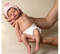 Anano 45cm Ultra-Realistic Lifelike Reborn Baby Doll Toddler Girl Soft & Poseable Washable & Collectible for Collectors and present Giving (Classic)