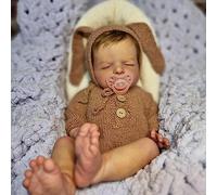 Anano Boy Reborn Doll 20 Inch Baby Doll Realistic Baby Doll Girl Lifelike Reborn Silicone Baby Real Life Baby Dolls Newborn Doll Soft Body Real Baby Skin With Veins & Cute Outfit