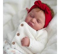 Anano Lifelike Real Reborn Baby Dolls Boys - 20 Inch Real Life Newborn Babies, Look Like Realistic Sleeping Baby Dolls Boys, Full Body Siliocne Babies Anatomically Correct Reborn Doll