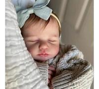 Anano Lifelike Reborn Baby Dolls Girls 20 Inch Handmade Realistic Reborn Babies Dolls, Real Life Primie Baby Girls Sleeping Re Born Doll, Anatomically Correct New Born Babies With Accessories